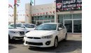 Mitsubishi Lancer GLX High ACCIDENTS FREE - GCC - ENGINE 2000 CC - CAR IS IN PERFECT CONDITION INSIDE OUT