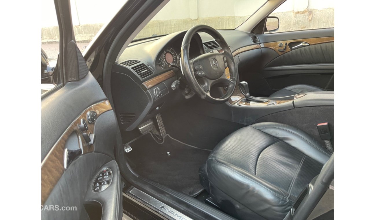 مرسيدس بنز E 63 AMG مرسيدس اي 63 موديل 2009 خليجي صبغ وكالة