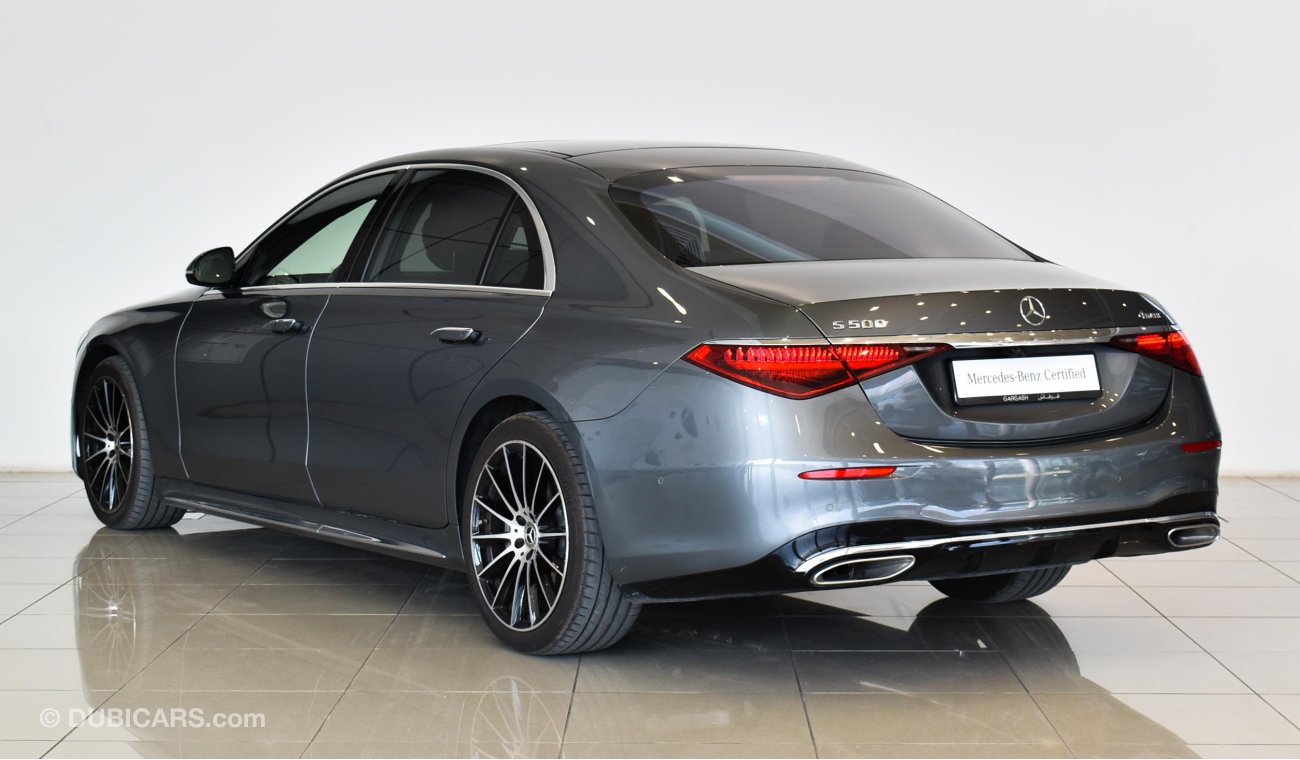 Mercedes-Benz S 500 4M SALOON / Reference: VSB 31470 Certified Pre-Owned with up to 5 YRS SERVICE PACKAGE!!!