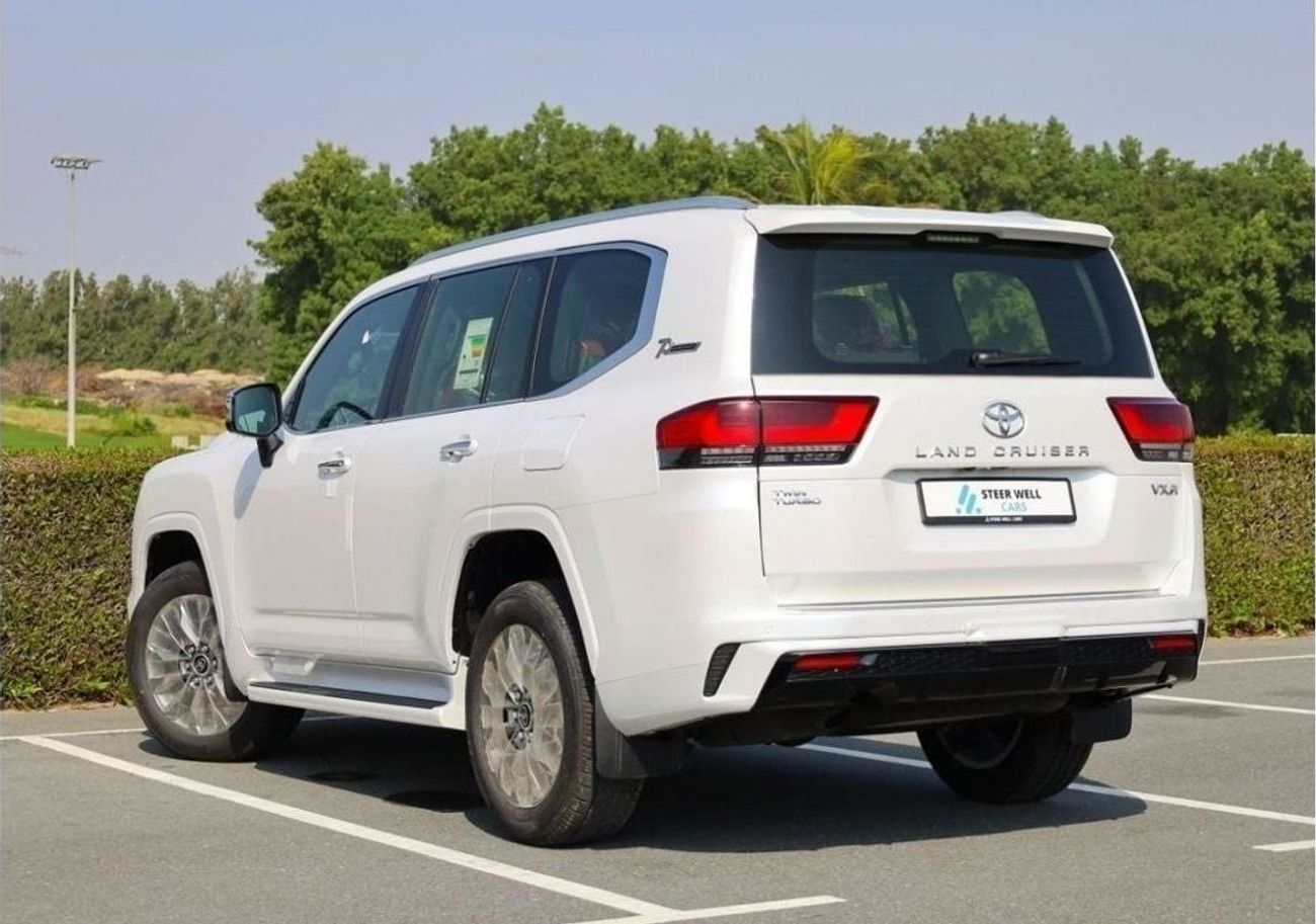 Toyota Land Cruiser 3.5L Twin Turbo Petrol VXR - Z Exclusive | Red/Black interior | New Shape | 2