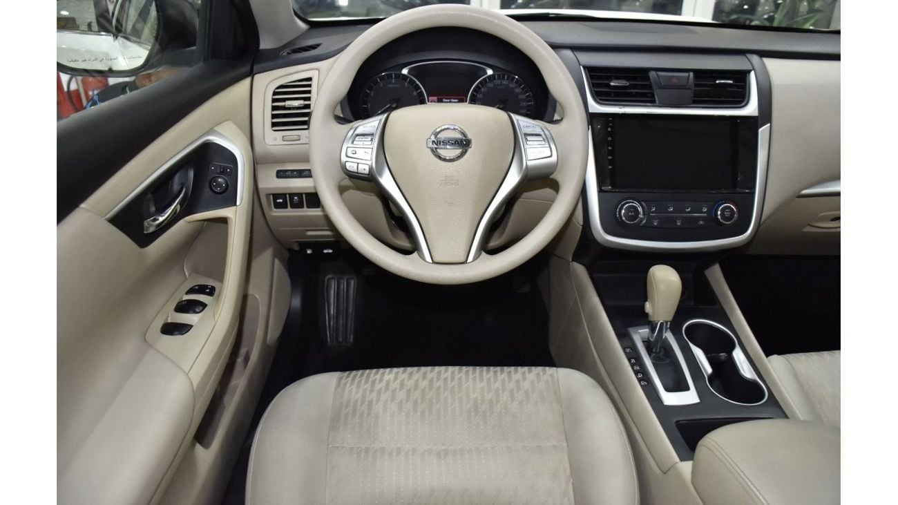 Nissan Altima EXCELLENT DEAL for our Nissan Altima 2.5 S ( 2018 Model ) in White Color GCC Specs