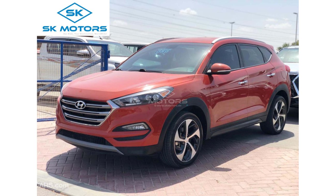 Hyundai Tucson LIMITED 1.6L TURBO-DVD-REAR CAMERA-2 POWER SEATS-19" ALLOY RIMS-LEATHER SEATS-NAVIGATION, LOT-603