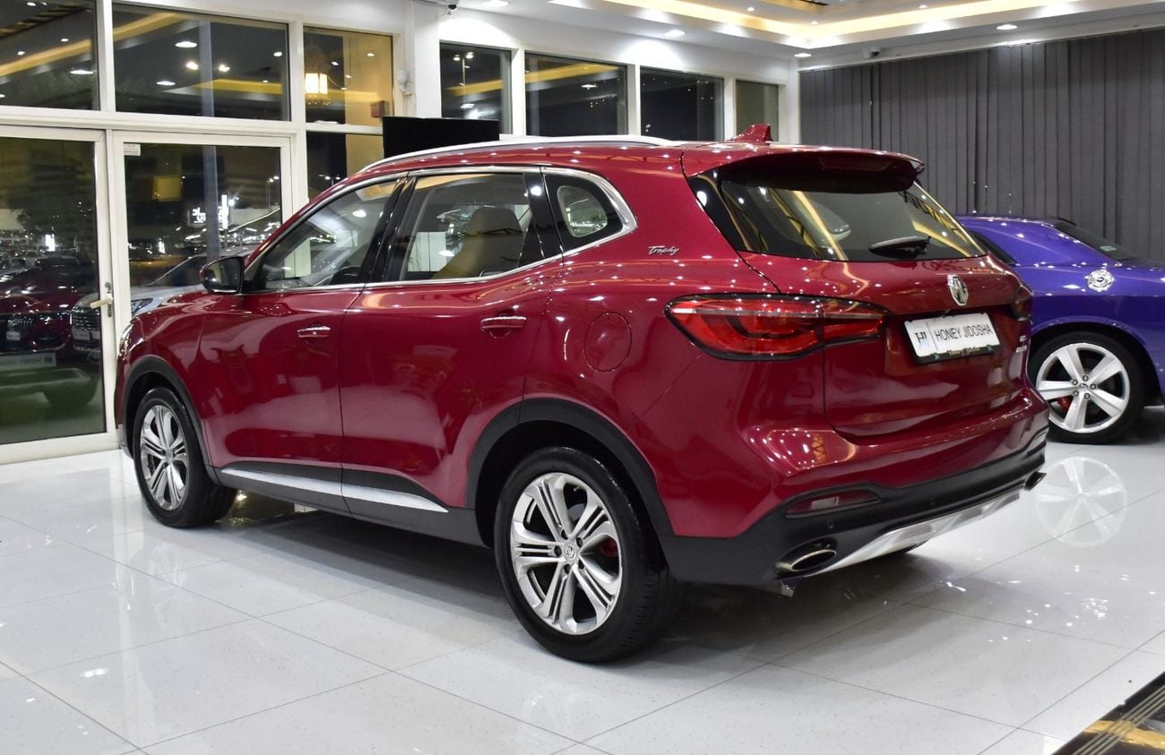 MG HS LUXURY EXCELLENT DEAL for our MG HS Trophy AWD 30T ( 2020 Model ) in Red Color GCC Specs
