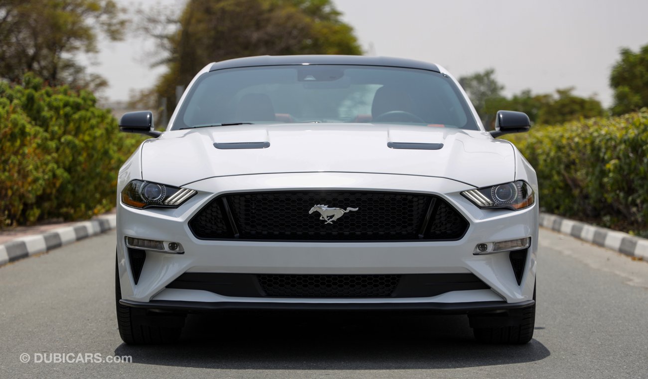 فورد موستانج 2020 GT بلاك إيديشن, 5.0, V8 , مطابق المواصفات الخليجي,عداد رقمي,3 سنوات أو 100K كم ضمان+K60كم صيانة