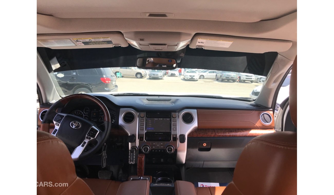 Toyota Tundra ‏تويوتا تندرا موديل 2018 كلين تايتل فول ادش مع رادار