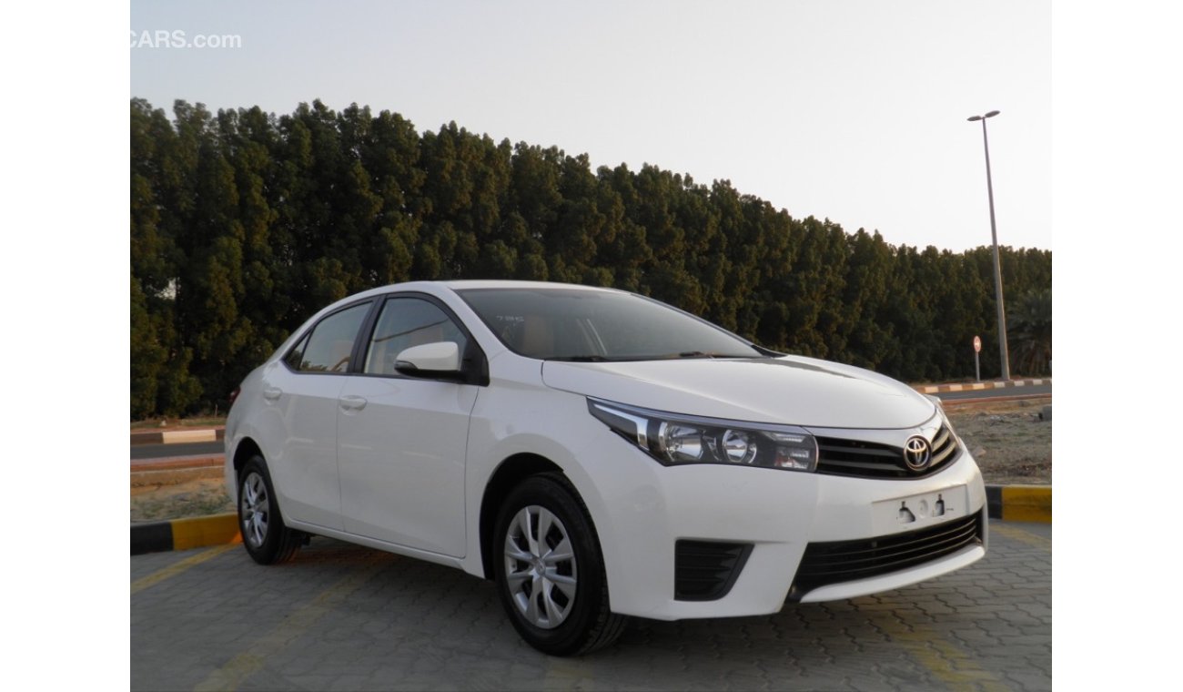 Toyota Corolla 2015 1.6 Ref#785