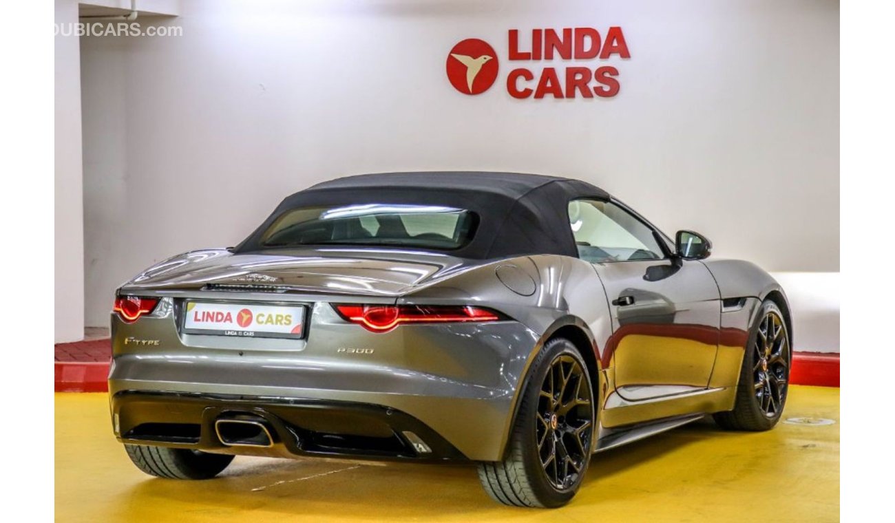 Jaguar F-Type Jaguar F-Type P300 2019 GCC under Agency Warranty with Zero Down-Payment.