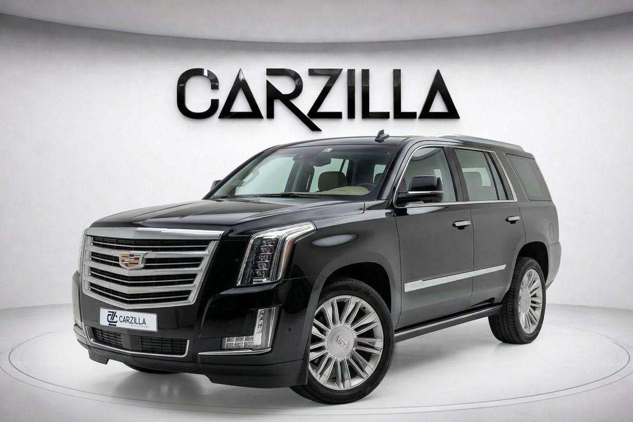 Cadillac Escalade Sport Platinum 6.2L 4WD AED 2,350 / Monthly l 0% Downpayment l Escalade Platinum l Excellent Conditi