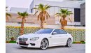 BMW 650i | 2,114 P.M (4 years) | 0% Downpayment | Full Option | Exceptional Condition