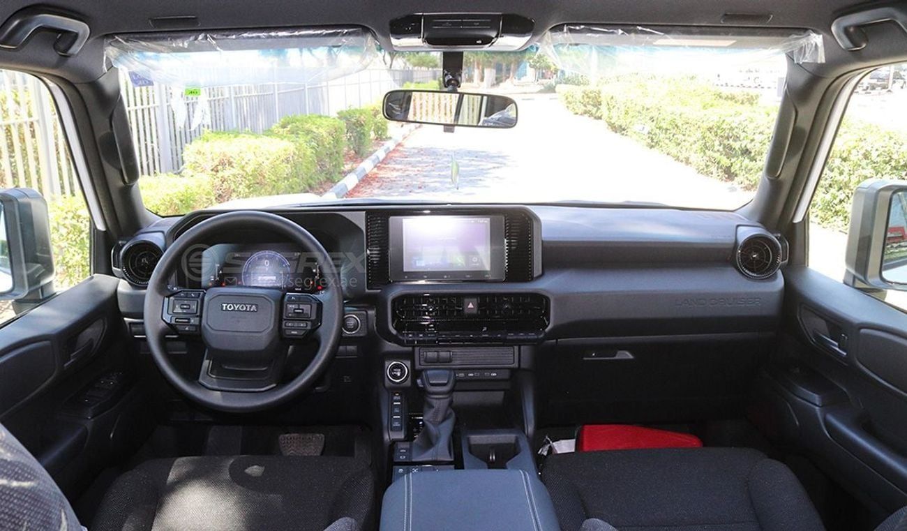 Toyota Prado TX . 2.4L . 8-Speed Automatic . Turbo Petrol . 4WD . 7 Saets . 5 Doors Ready for Export