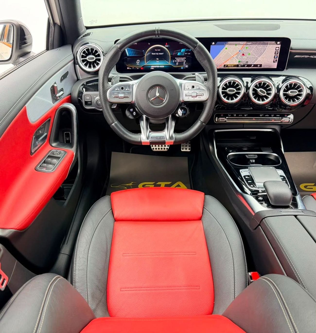 مرسيدس بنز A 35 AMG 2020 Mercedes Benz A35 AMG, 1 Year Unlimited Km Warranty, Full Service History, GCC