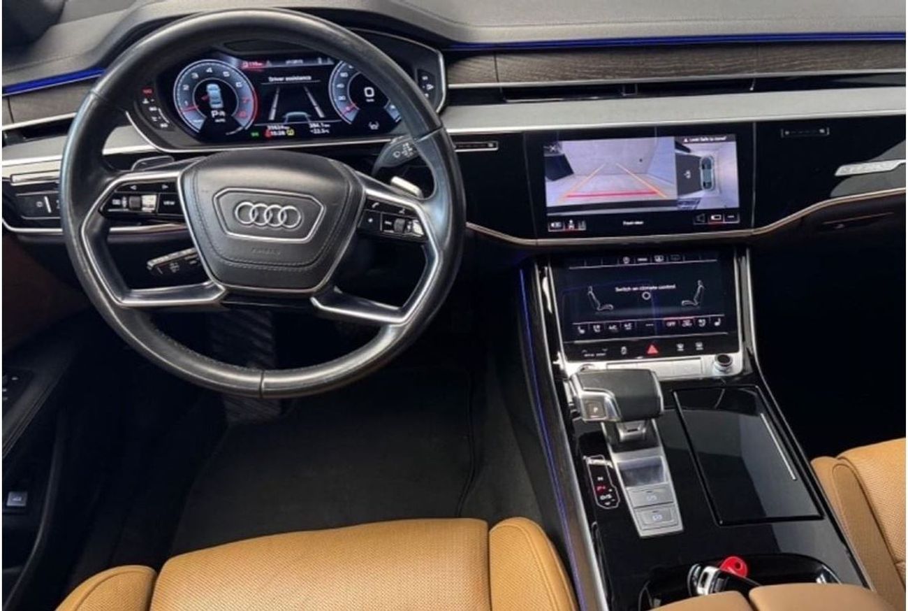 Audi A8 L 55 TFSI | 2021 | GCC Specs | Full Options | Warranty & Service Available | Full Options
