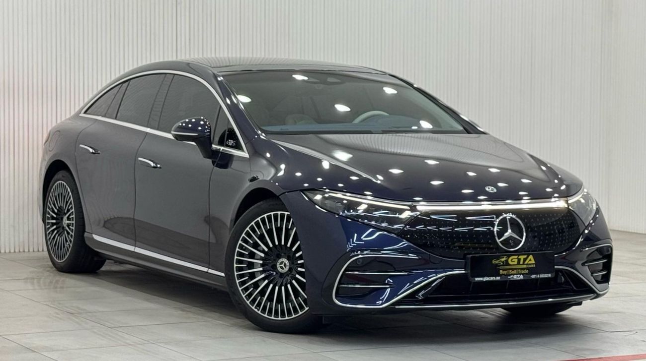 Mercedes-Benz EQS 580 2023 Mercedes-Benz EQS 580 4MATIC, Agency Warranty, Full Service History, GCC