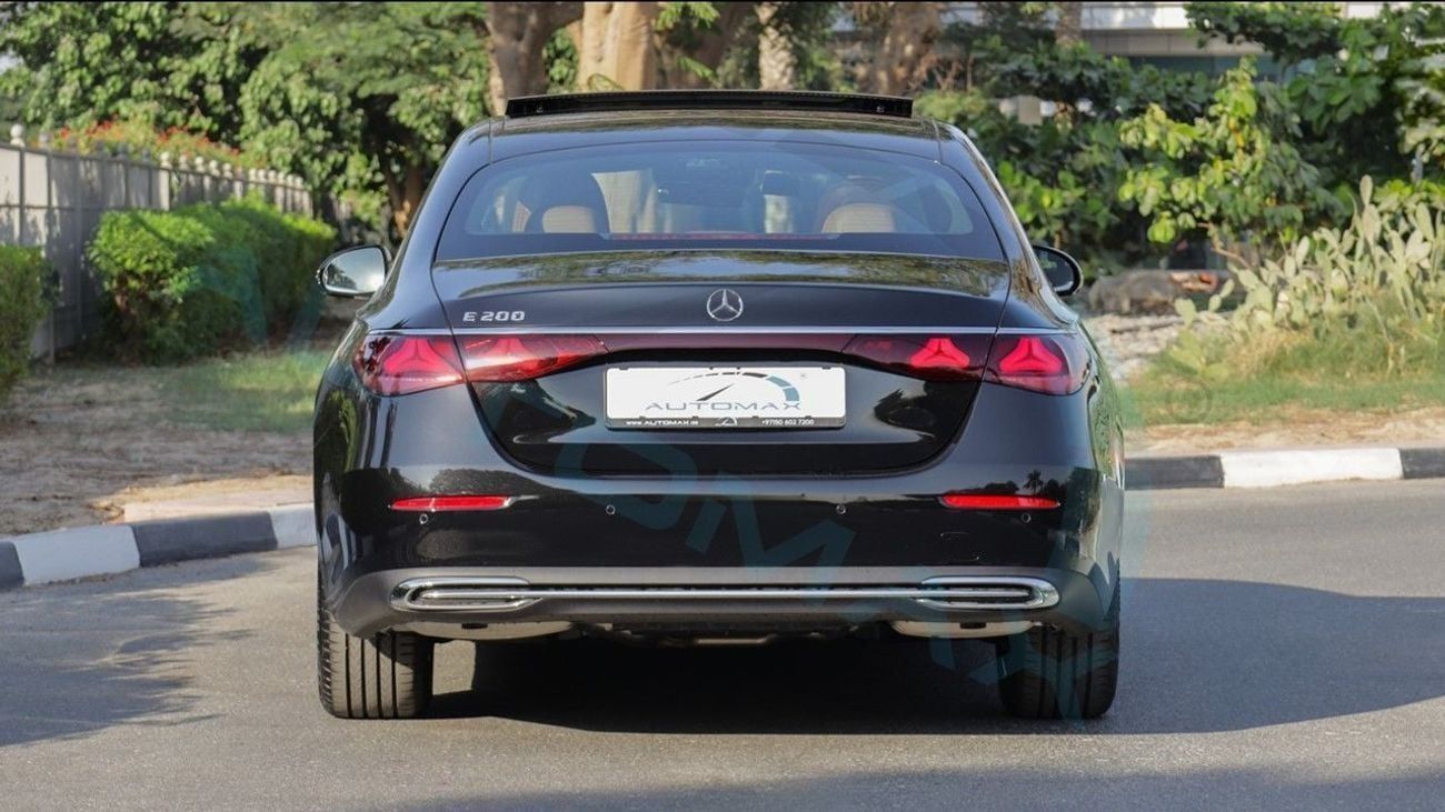 Mercedes-Benz E200 Avantgarde EQ Boost 2.0L RWD 2025 0Km With 5 Years Or 200,000 Km Warranty