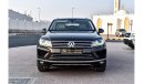 فولكس واجن طوارق 1522 PER MONTH | VOLKSWAGEN TOUAREG SE BLUE MOTION | 0% DOWNPAYMENT | IMMACULATE CONDITION