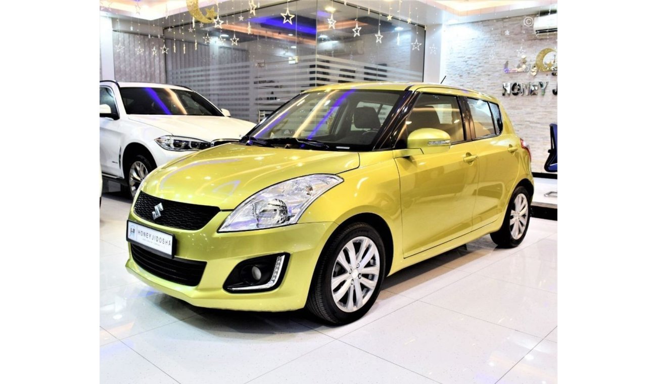 سوزوكي سويفت AMAZING Suzuki Swift 2015 Model!! in Green Color! GCC Specs