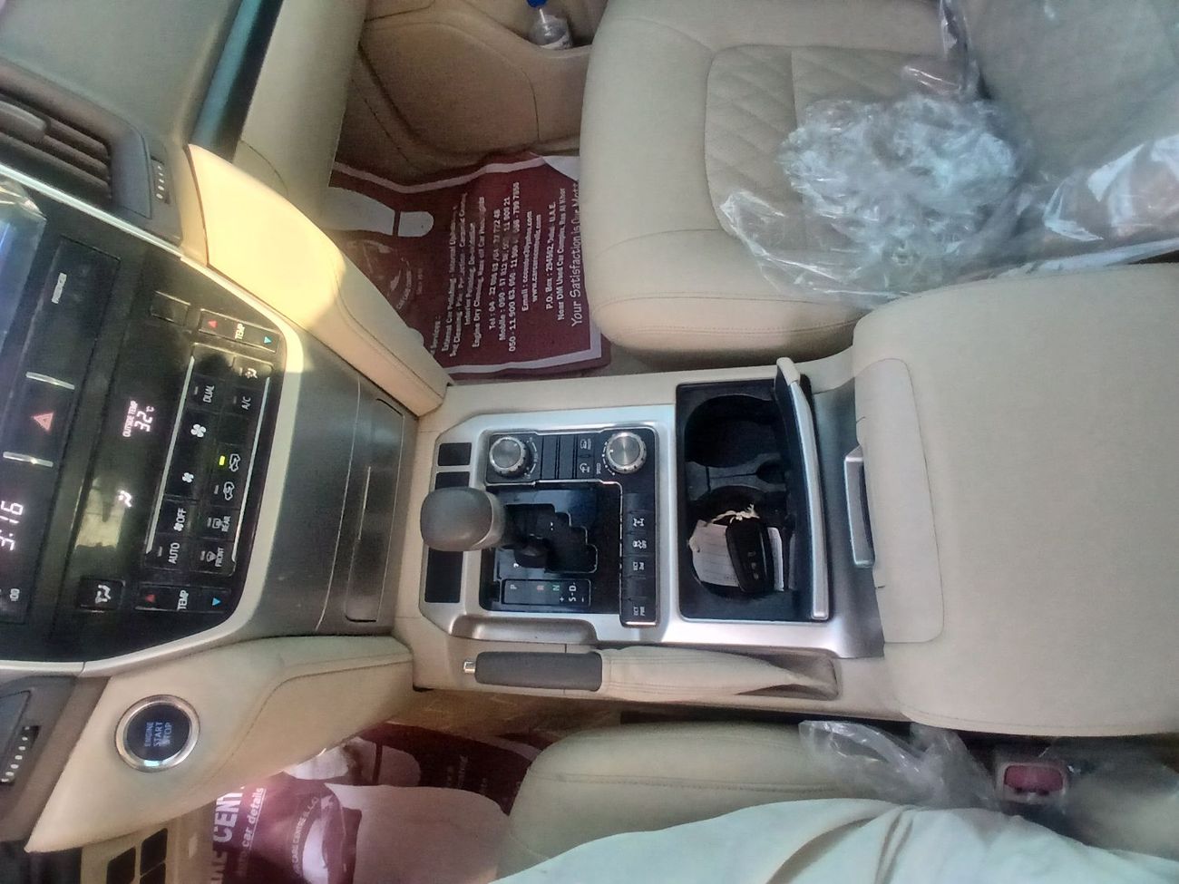 تويوتا لاند كروزر Toyota landcruise 2019Model 4.0 v6 petrol Engine Colour Black push start Transmission Automatic Inte