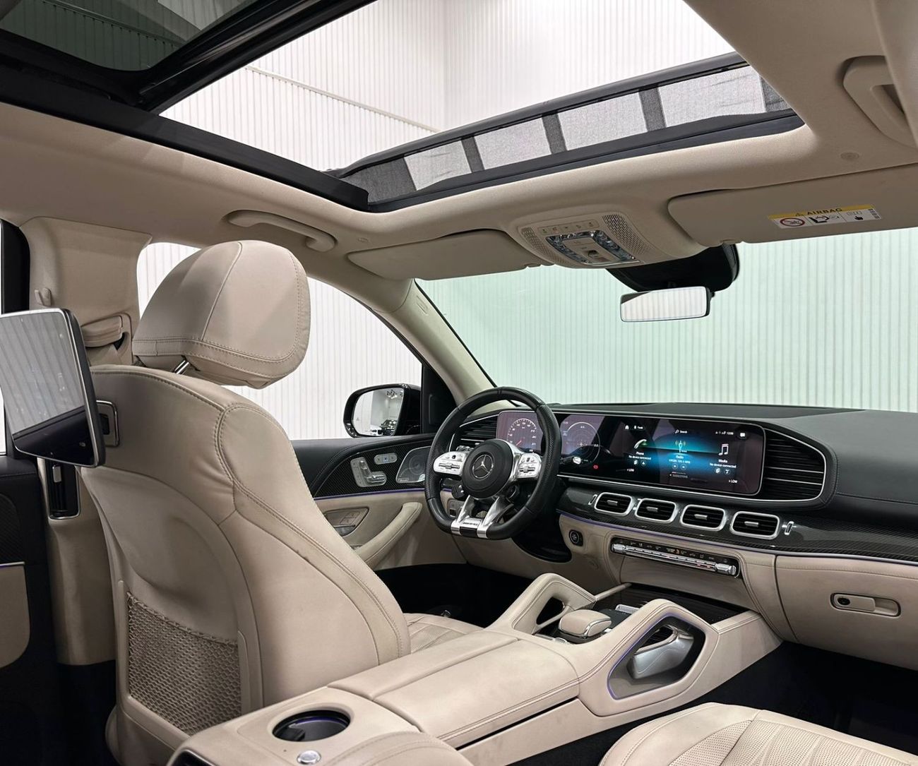 Mercedes-Benz GLS 63 AMG 2021 Mercedes GLS 63(7 Seater), Gargash Warranty, Gargash Service Contract, GCC