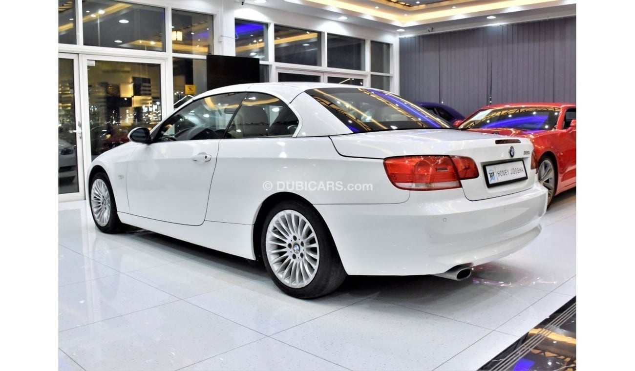 BMW 320i EXCELLENT DEAL for our BMW 320i Convertible ( 2008 Model ) in White Color GCC Specs