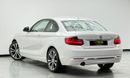 BMW 220i sport Line 2.0L 2016 BMW 220i Sportline, Full Service History, Excellent Condition, GCC