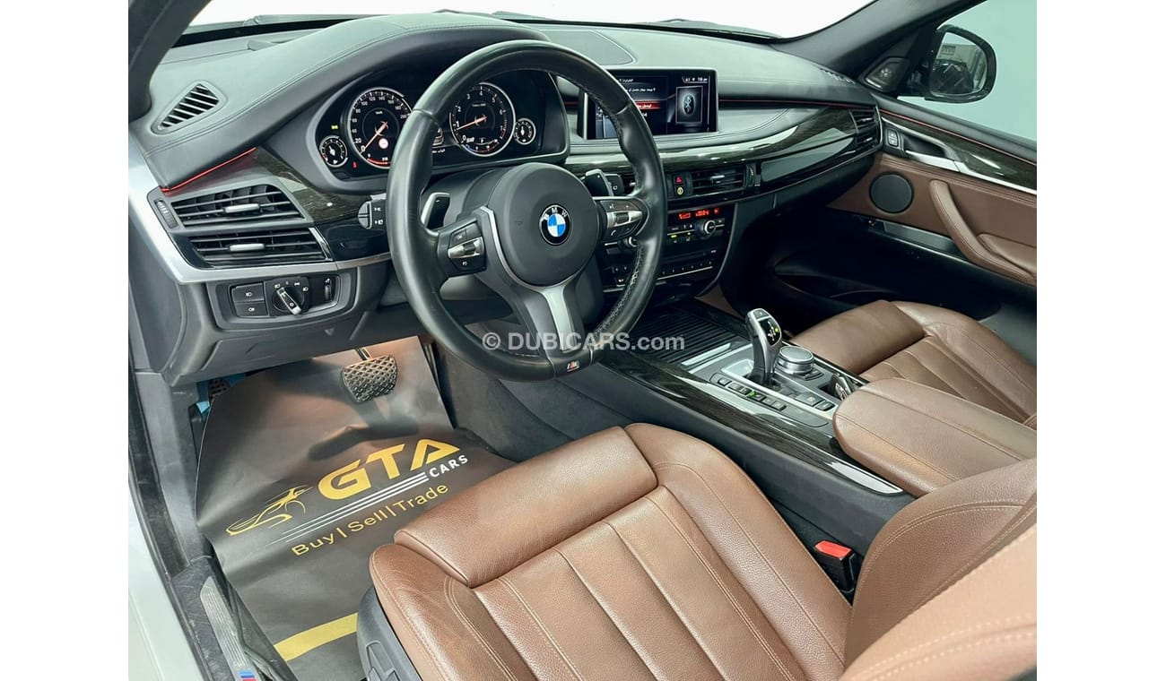 BMW X5 50i M Sport 2017 BMW X5 xDrive50i M-Sport, 7 Seater, BMW Warranty, BMW Service Contract, GCC