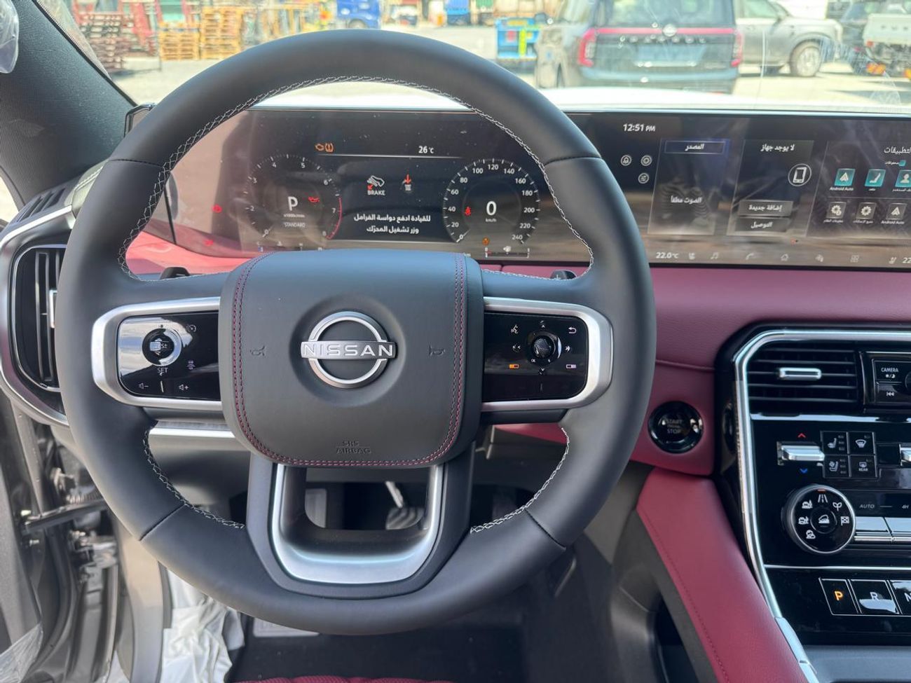 Nissan Patrol SE Platinum City 3.8L (Ext _GRAY  Inter_BURGUNDY)