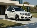 بي أم دبليو X3 AED 1,670 P.M | 0% DOWN PAYMENT | BMW X3 XDRIVE28I M KIT | 2017 | GCC SPECS