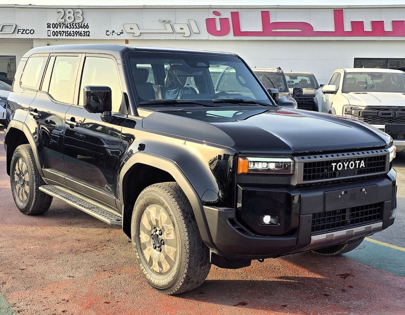Toyota Prado Toyota Prado Adventure 2.8l diesel A/T 4WD White color inside Brown 2026 Model