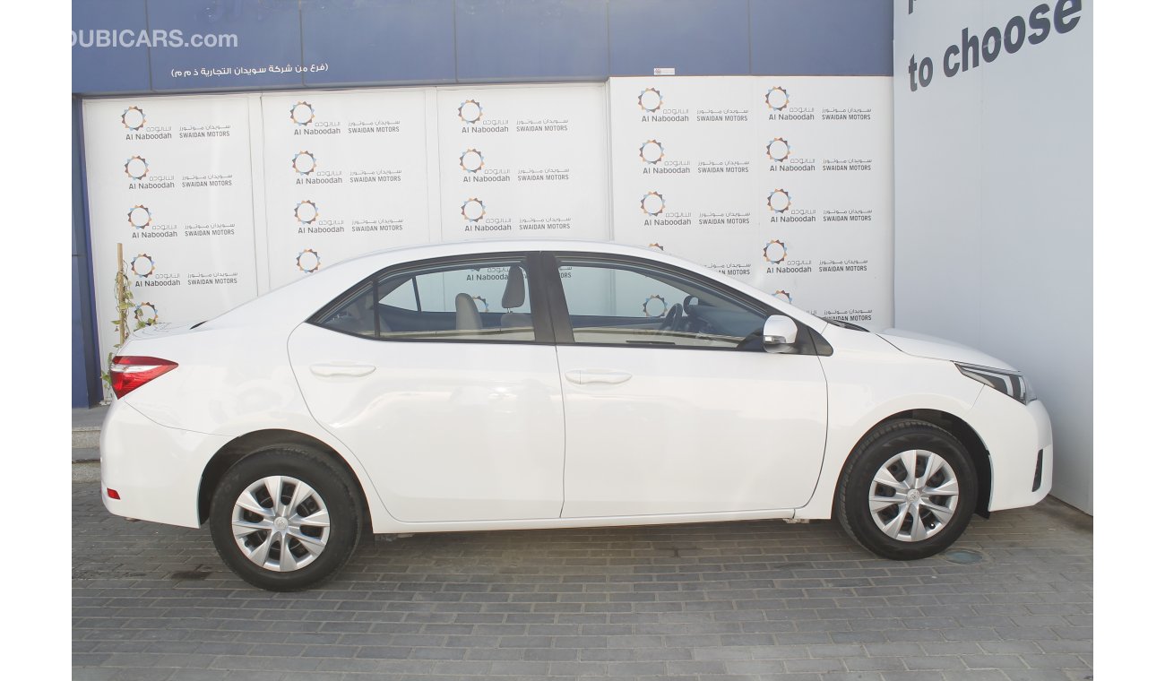 Toyota Corolla 1.6L SE 2015 model