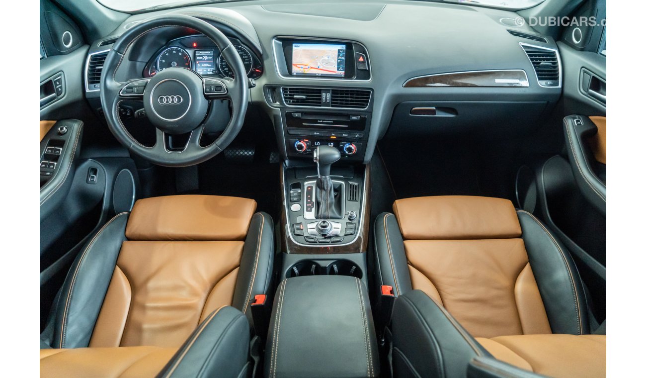 أودي Q5 2015 Audi Q5 S-Line 3.0L V6 / Full-Service History & Service pack!