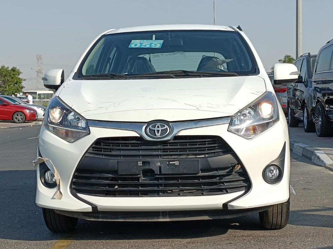 تويوتا ويجو 1.2L Petrol, KEY START,  V4, BACK SENSOR, A/W 14, A/T,