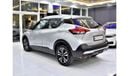 Nissan Kicks EXCELLENT DEAL for our Nissan Kicks ( 2020 Model ) in Silver Color GCC Specs