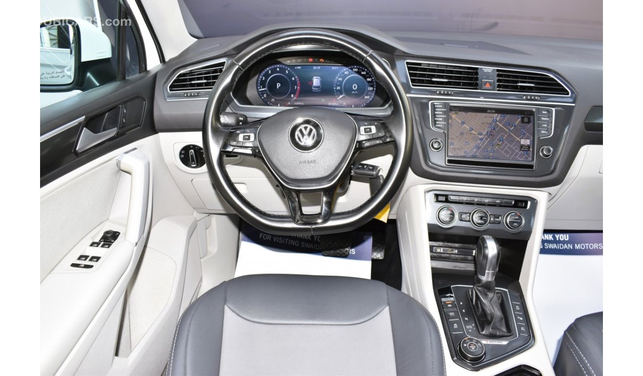 Volkswagen Tiguan AED 1039 PM | 2.0L SE TSI GCC DEALER WARRANTY