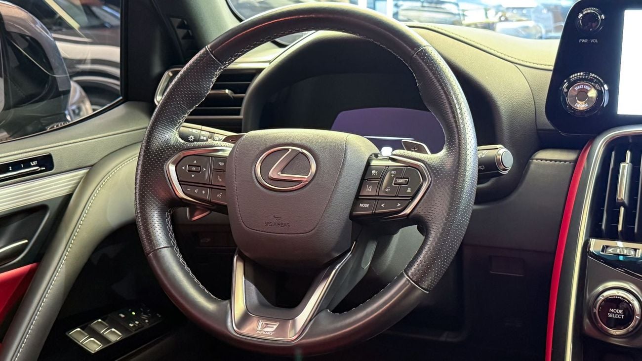 لكزس LX 600 F Sport Launch Edition 3.5L Lexus LX600 F-Sport Launch Edition - 2022 - Warranty