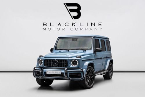 Mercedes Benz G63 AMG STD BUY NOW, PAY 2027 | THE BLACKLINE STANDARD | Mercedes Warranty + Service Contract, GCC