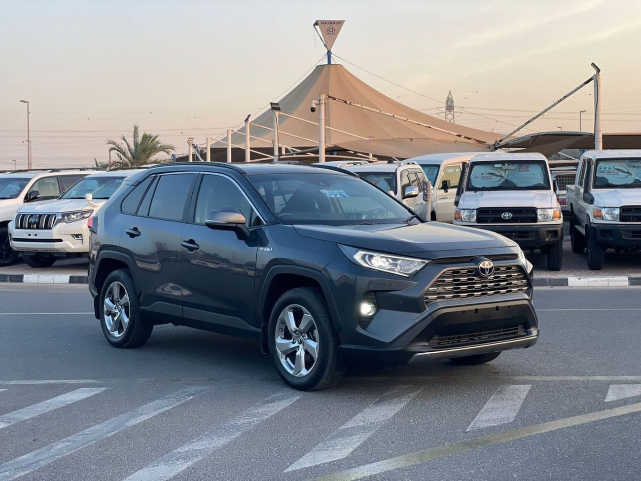 تويوتا راف ٤ 2021 Toyota RAV4 Hybrid - 2.5L V4 - Right Hand Drive - Japan Specs - 22,400 Km