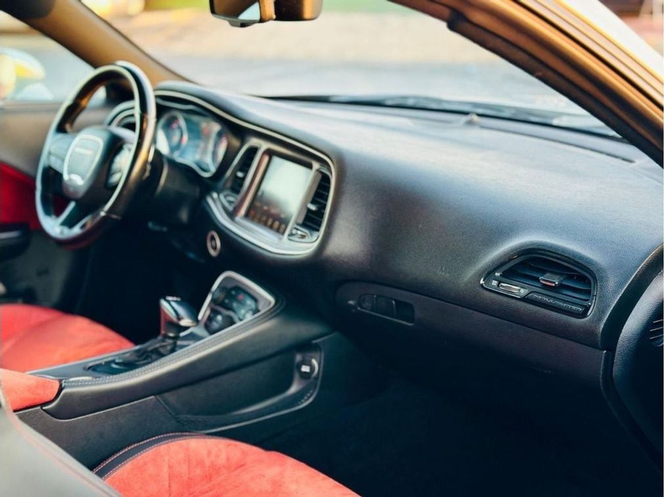 Dodge Challenger R/T 5.7L (370 HP) | Monthly AED 1300/- | 0% DP | Custom Alcantara Seats | Cruise Control | # 46652