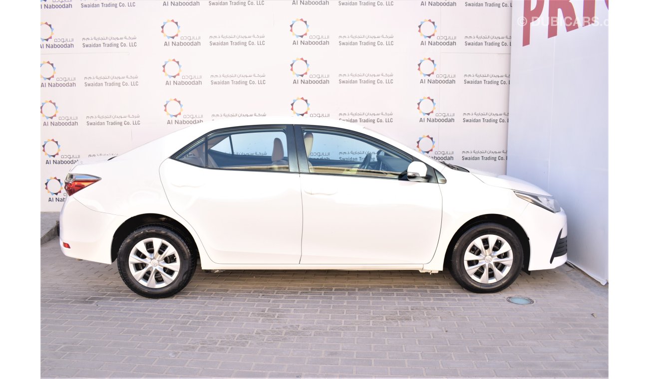 Toyota Corolla AED 1270 PM | 0% DP | 1.6 SE 2019 GCC DEALER WARRANTY