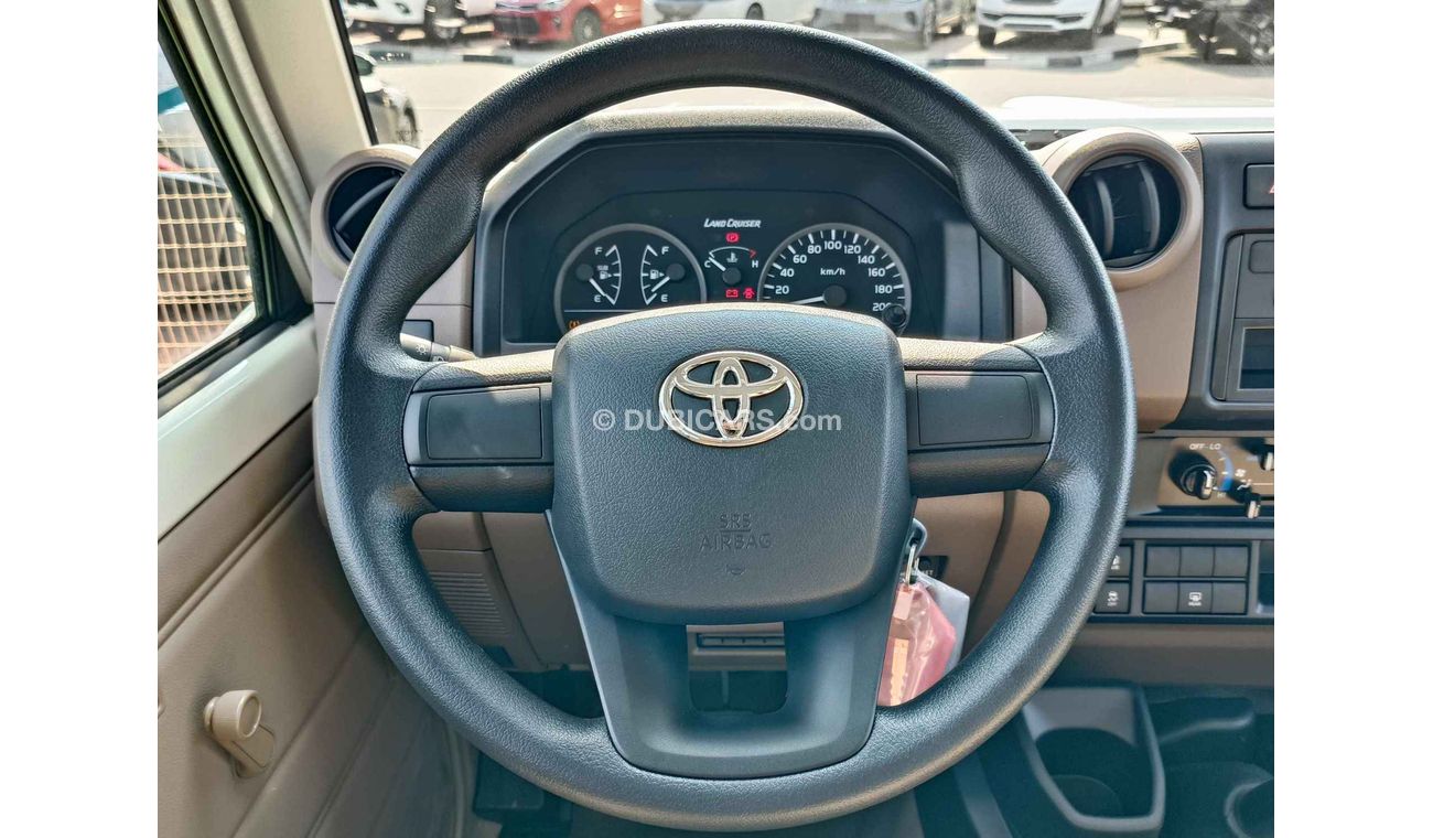 Toyota Land Cruiser 70 LC78 / V8 / 4.5L DIESEL / 9 STR /  SNORKEL / FRONT BUMPER NEW DESIGN PAINTED / 4WD (CODE # 5619)