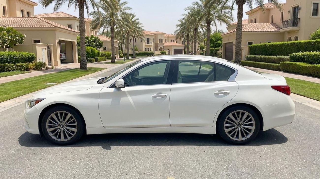Infiniti Q50 LUXE 2024 | AED 1236/Month | 0 DP | 30 Day Return | Warranty | Service History