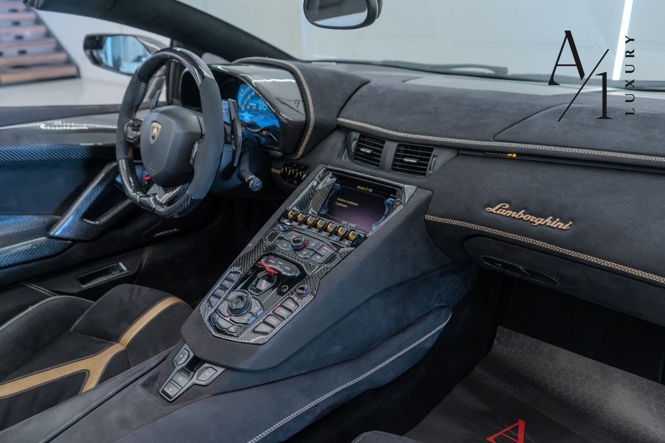 Lamborghini Aventador Roadster 2015, Excellent Condition, Full Carbon Fibre Package, SVJ Kit, European Spec
