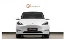 Tesla Model Y (Long Range) | GCC Spec | With Warranty - Free Full Comprehensive Insurance