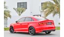 Audi S3 | 1,841 P.M | 0% Downpayment | Full Option | Very Low Kilometres