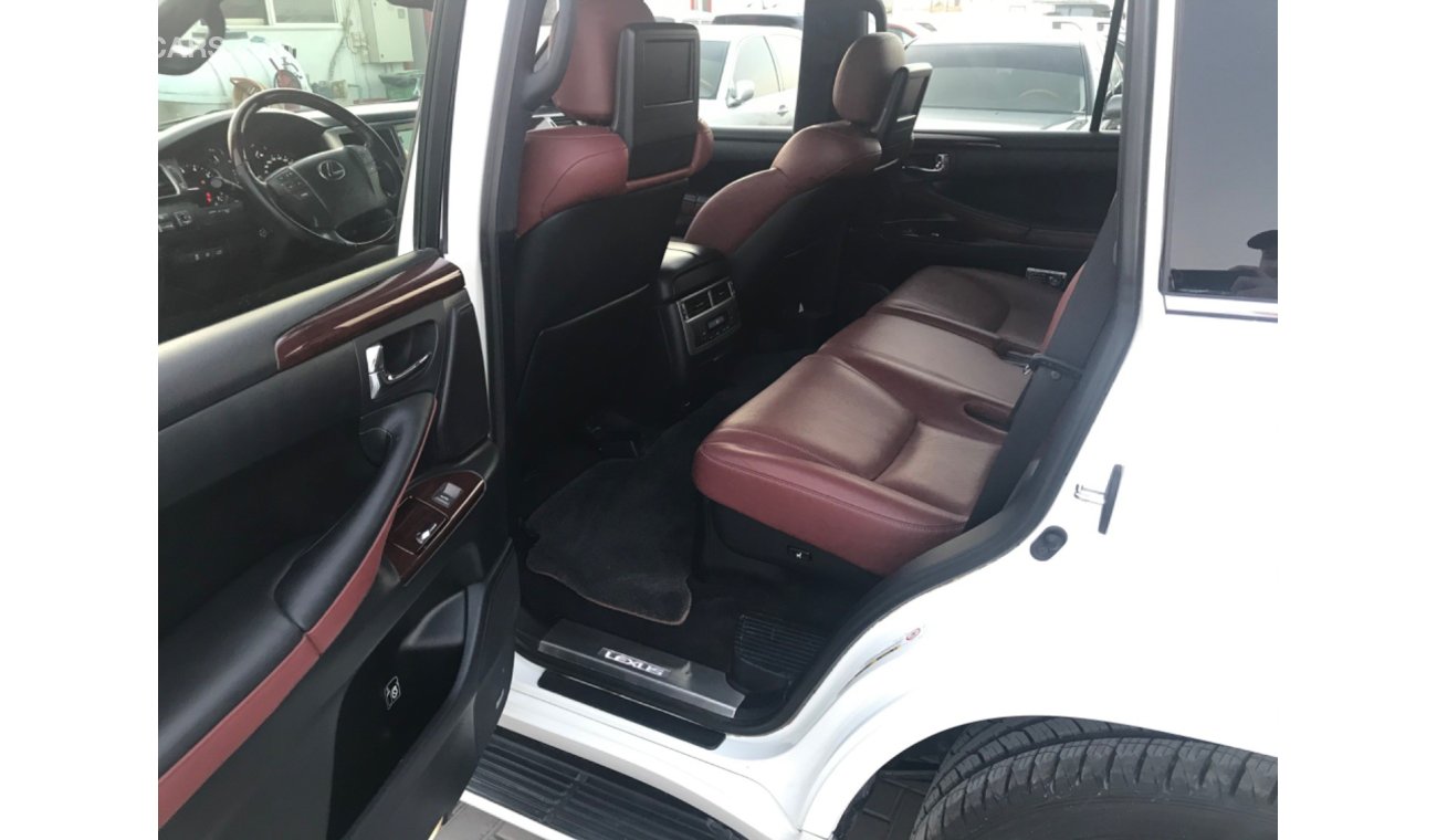 Lexus LX570 لكزس 570 موديل2014 رقم1 بحالة نظيفة خليجي