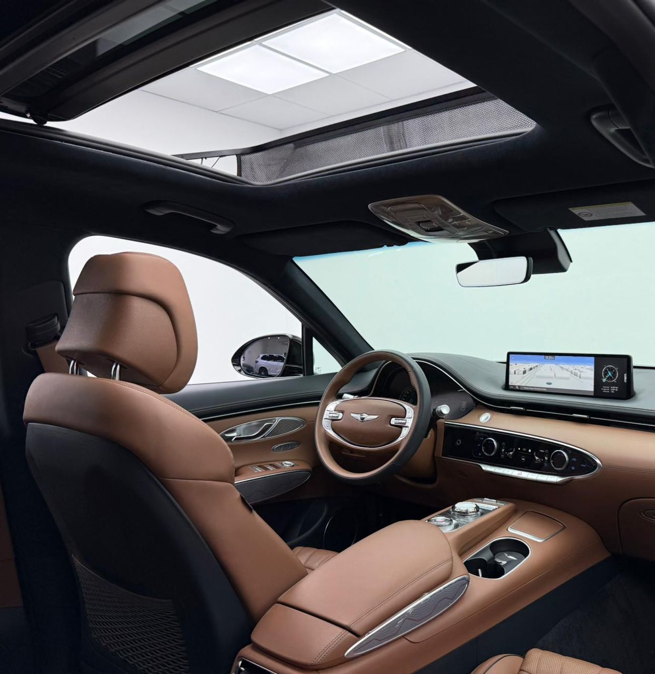 جينيسس GV70 2023 Genesis GV70 Platinum Sport, 2027 Genesis Warranty + Service Pack, Very Low Km, GCC