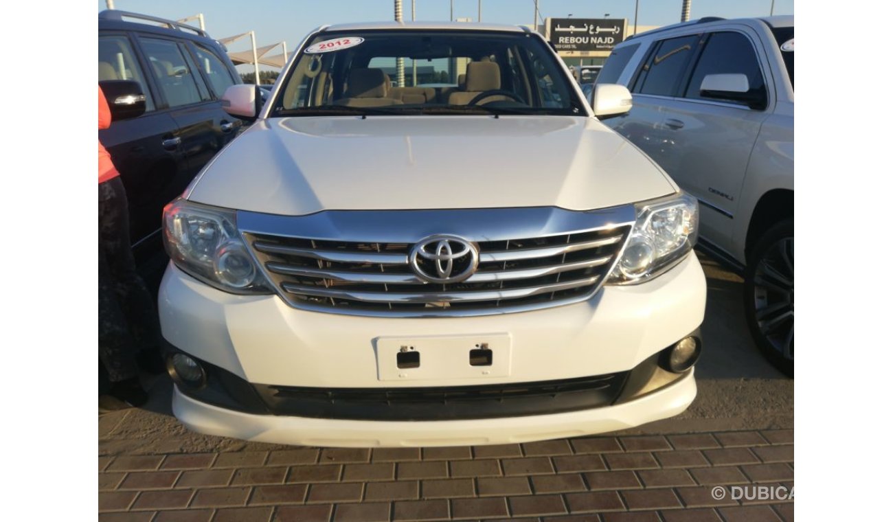 Toyota Fortuner Toyota fortuner 2012 GCC