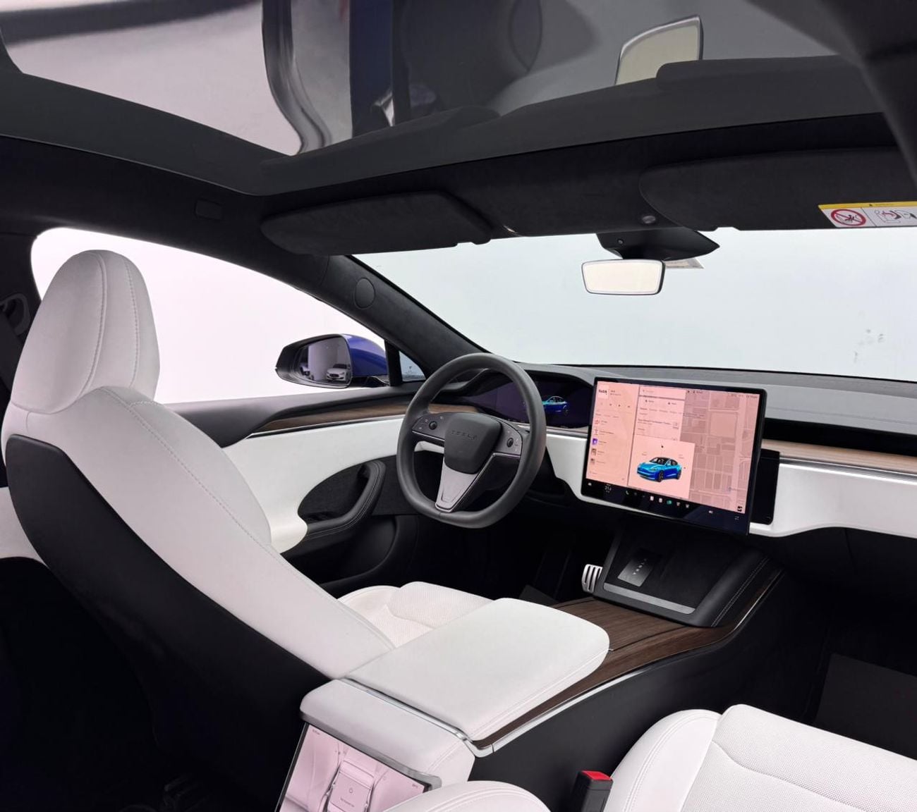 Tesla Model S Plaid (AWD) 2023 Tesla Model S, Tesla Warranty+Full Service History, GCC