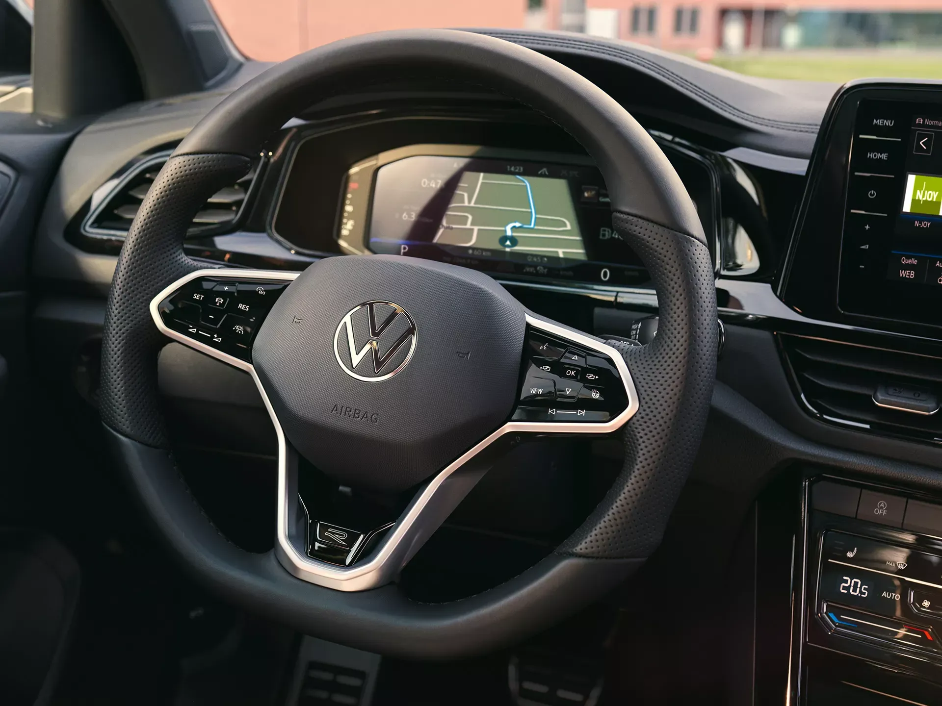 Volkswagen T ROC interior - Steering Wheel