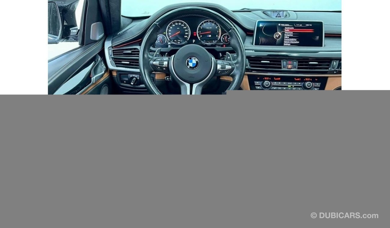 BMW X6M Std 2015 BMW X6M, Full Service History, Warranty, GCC