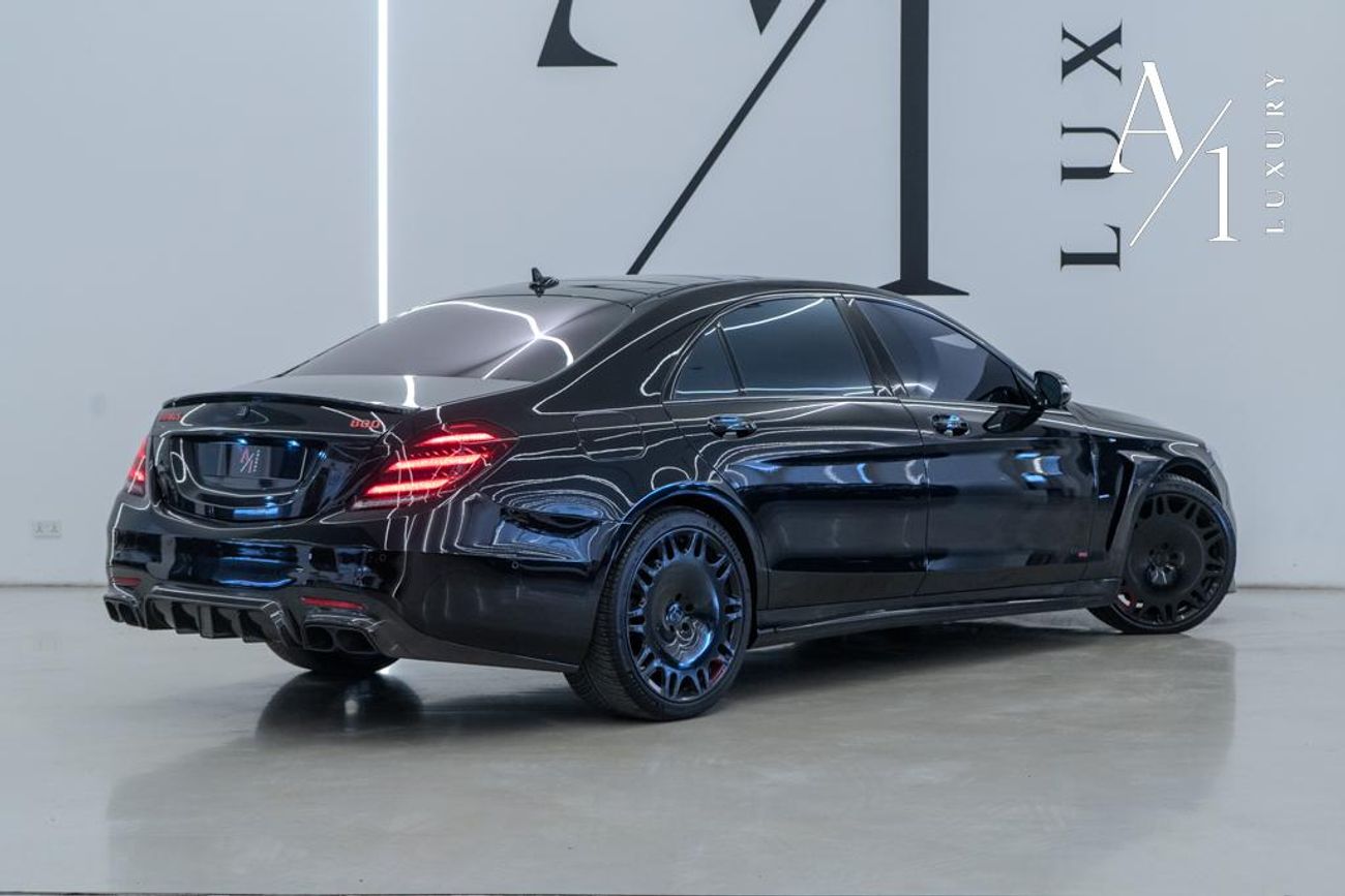 Mercedes-Benz S 63 AMG Brabus 800 2018 Mercedes Brabus 800, Warranty, 1 Of 7, Full Brabus Service History, Certificate Avai